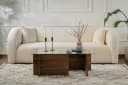 Skye Decor Couchtisch Glasplatte Braun Modern Bild 4