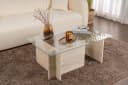 Skye Decor Couchtisch Glastisch 105 cm Breite 8 Farben Bild 1