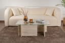Skye Decor Couchtisch Glastisch 105 cm Breite 8 Farben Bild 4