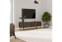 Skye Decor Lowboard Odessa Herman TV Unit Braun Metallfüße Bild 3