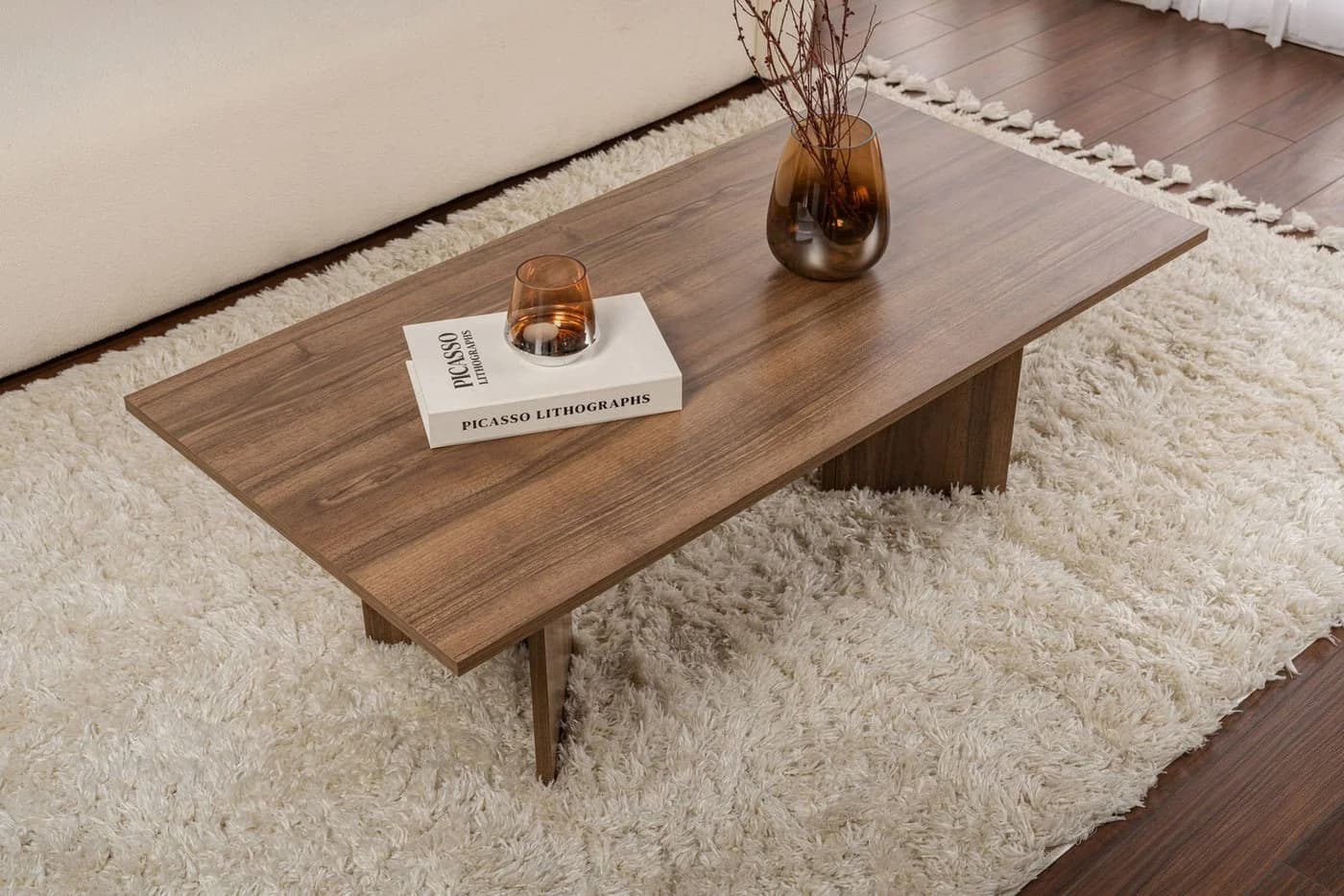 Skye Decor Couchtisch Sabin 100% Melaminbeschichtete Spanplatte - Bild 4