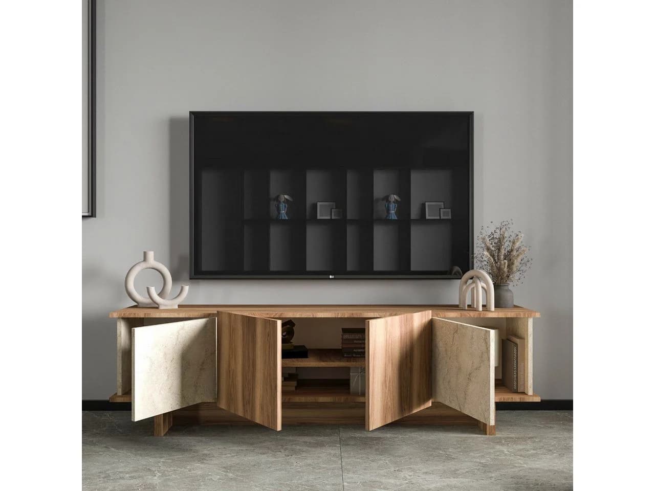 Skye Decor TV-Board Boho Deko - TV-Lowboard 180 cm - Bild 5