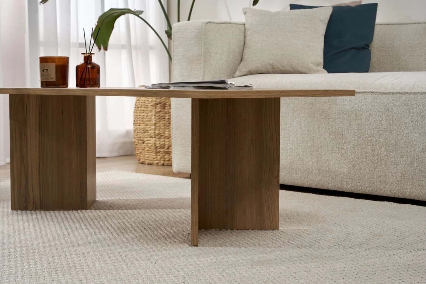 Skye Decor Couchtisch Sabin 100% Melaminbeschichtete Spanplatte - Bild 5