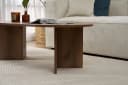 Skye Decor Couchtisch Sable Oval Moderner Wohnzimmertisch Bild 5