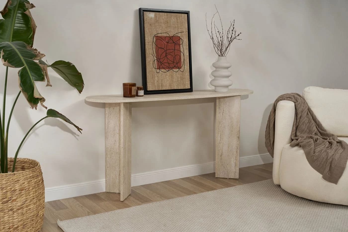 Skye Decor Konsolentisch Sira 150x75x35 cm Melaminbeschichtet - Bild 5