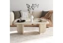 Skye Decor Couchtisch Becaj Sandstein & Saphir-Eiche Bild 3