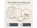 Hermia Concept Geschirr-Set Amber 24-tlg. Bunt Porzellan Tafelservice Bild 2