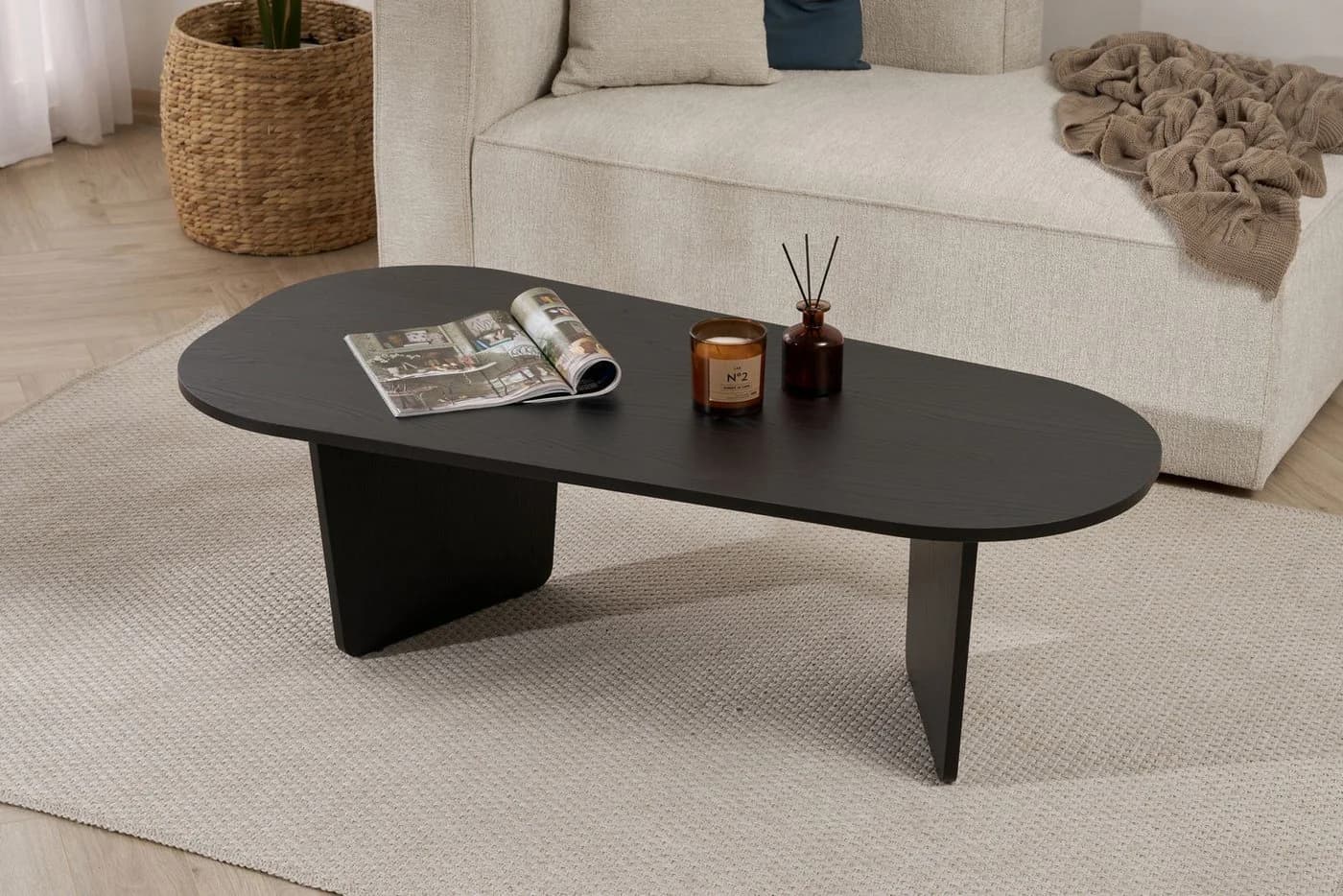Skye Decor Couchtisch Ovalis Ovale Tischplatte - Bild 5