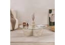 Skye Decor Couchtisch Liya Runde Glasplatte Modernes Design Bild 4