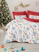 L'Essentiel Maison Bettbezug Weihnachtliche Ranforce Set 100% Baumwolle Bild 1