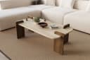 Skye Decor Couchtisch Siam Leapiri Rechteckig Travertin Walnuss Bild 1