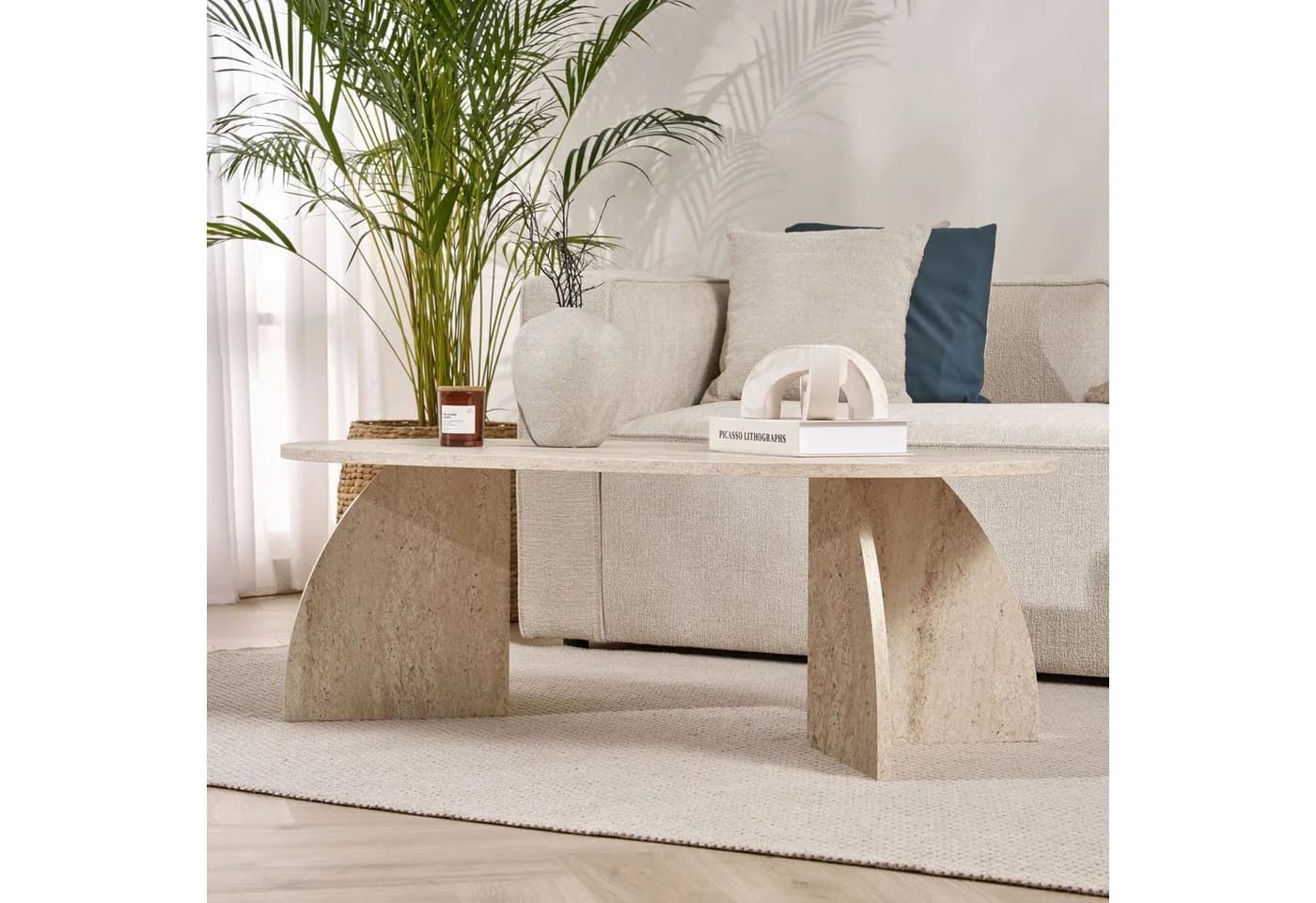 Skye Decor Couchtisch Melina B 120x60 cm Melaminbeschichtet - Bild 5