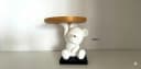 Conceptum Hypnose Schmuckständer Cutie Bear - 1 Schmuckstück Weiß Gold Bild 2