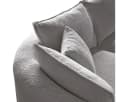 Skye Decor Ecksofa L-Form Grau Bouclé 5-Sitzer Bild 3