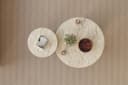 Skye Decor Couchtisch Set 2-tlg. Travertin Walnuss Boho Bild 4