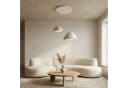Opviq Kronleuchter Design Leuchte Weiß Fiberglas 1-, 2- oder 3-flammig Bild 5