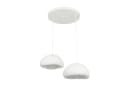 Opviq Pendelleuchte Loval höhenverstellbar Fiberglas-Schirme E27 Bild 1