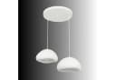 Opviq Pendelleuchte Loval höhenverstellbar Fiberglas-Schirme E27 Bild 2