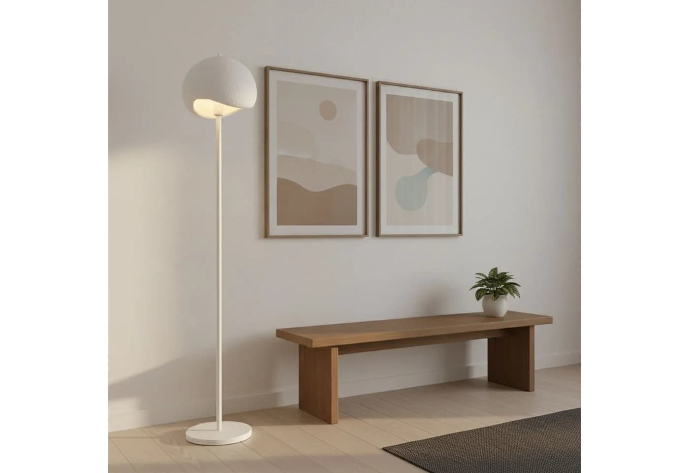 Opviq Stehlampe >>Leseplatz Weiß 170 cm - Bild 3