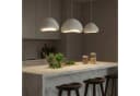 Opviq Kronleuchter Pendelleuchte Fiberglas-Schirme 2-flammig oder 3-flammig wählbar, Verstellbare Höhe, ohne Leuchtmittel, Abhängig vom Leuchtmittel, Fiberglas-Schirme, Modernes Design Bild 5