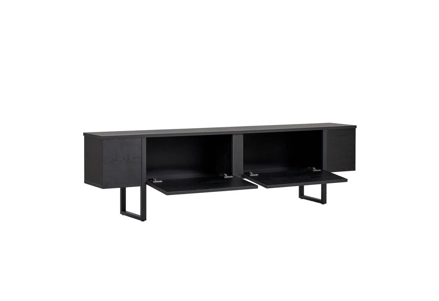 Skye Decor TV-Board Boho Design Schwarz 180 cm - Bild 4