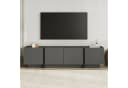 Skye Decor TV-Board Japandi Lowen Schwarz Soft-Close Bild 3