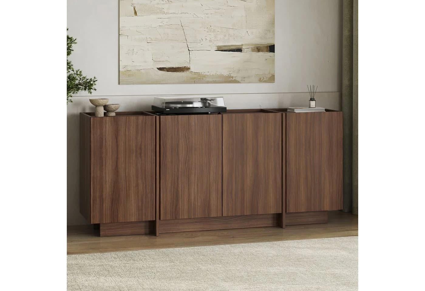 Skye Decor Konsolentisch Dorma Boho Braun Soft-Close