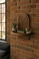 Skye Decor Deko-Wandregal Boho - Geometrisches Design Bild 1