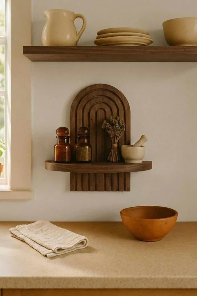 Skye Decor Deko-Wandregal Boho - Geometrisches Design - Bild 5