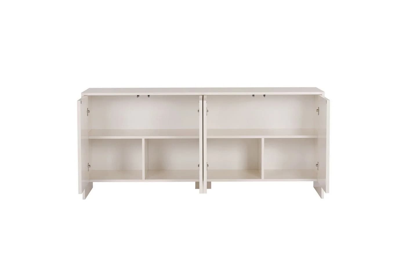 Skye Decor Konsolentisch Arlen 4-türig mit Bogenfront Creme - Bild 5