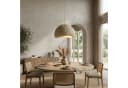 Opviq Pendelleuchte New Wabi Loval Beige Metall Fiberglas E27 Bild 1