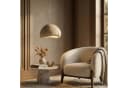 Opviq Pendelleuchte New Wabi Loval Beige Metall Fiberglas E27 Bild 4