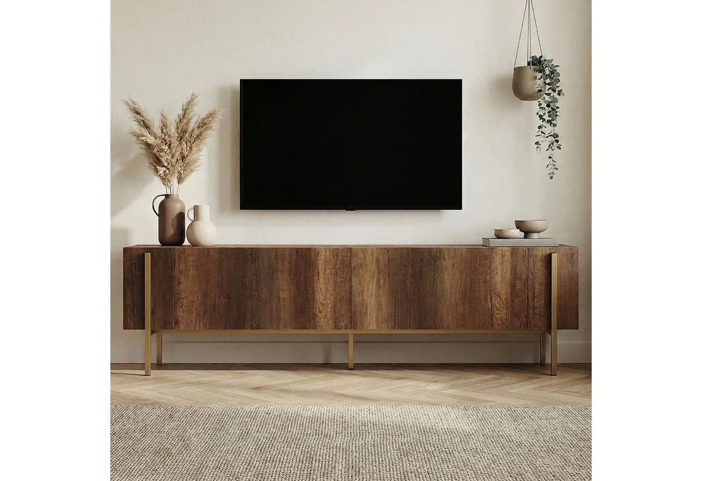 Skye Decor TV-Board Nexus 180 cm griffloses Design - Bild 3