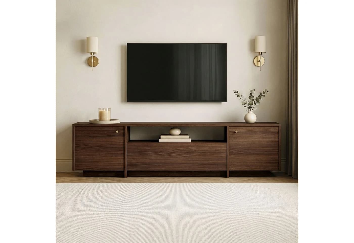 Skye Decor Lowboard Alvar Milano-Nussbaum Modern - Bild 3