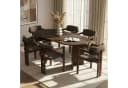 Skye Decor Essgruppe Sablin Boho Set 7-tlg. Braun Walnuss Modern Bild 1
