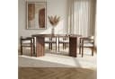 Skye Decor Essgruppe Sablin 5-tlg. Set Esstisch 4 Stühle Walnuss Bild 3