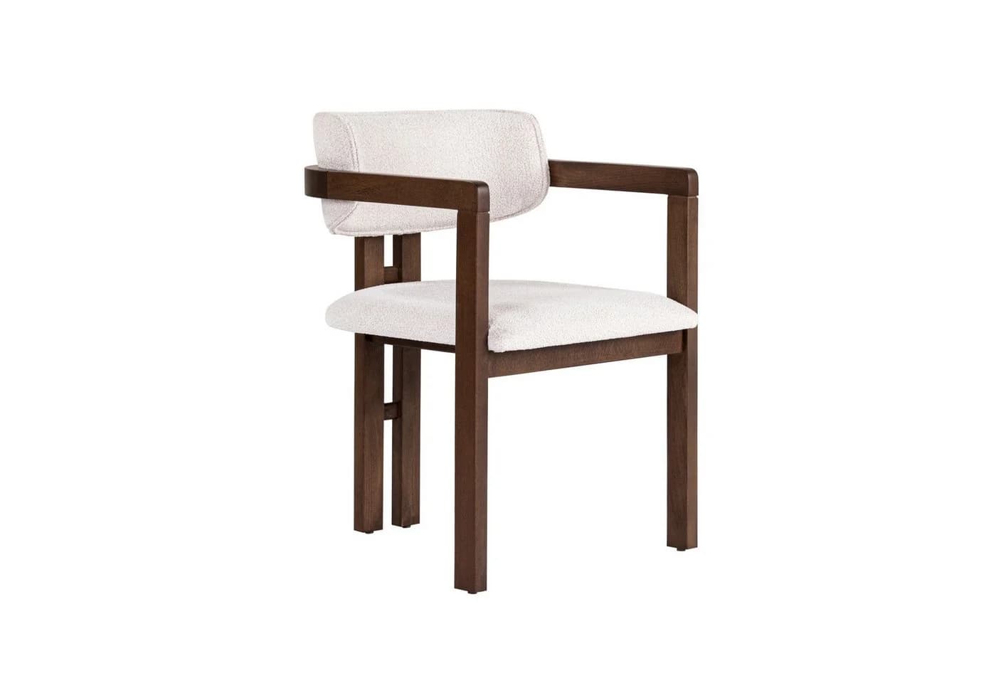 Skye Decor Essgruppe Sablin 5-tlg. Set Esstisch 4 Stühle Walnuss - Bild 4
