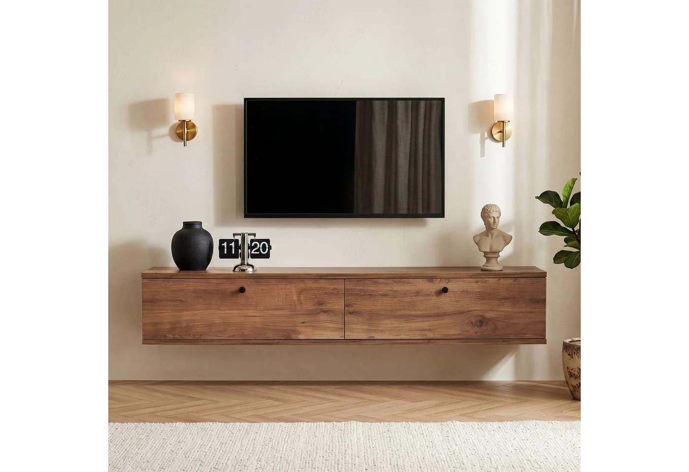 Skye Decor Lowboard Ligne 140 Atlantikkiefer Modern - Bild 3