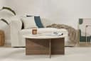 Skye Decor Couchtisch Soleil Rund Melaminbeschichtet Braun Bild 1