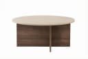 Skye Decor Couchtisch Soleil Rund Melaminbeschichtet Braun Bild 2