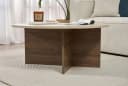 Skye Decor Couchtisch Soleil Rund Melaminbeschichtet Braun Bild 5