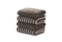 L'Essentiel Maison Handtuch-Set 4-tlg. 100% Baumwolle Grau Bild 2