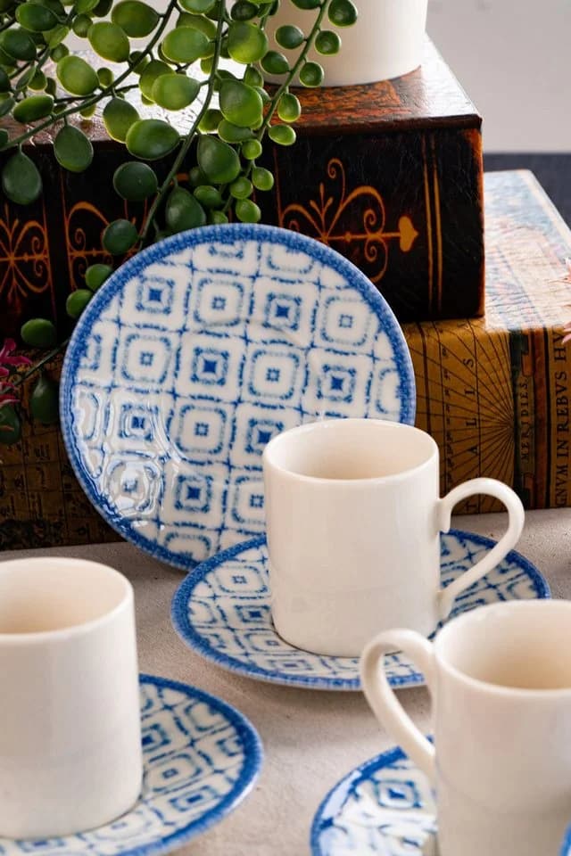 Hermia Concept Espressotassen-Set 12-tlg. Bunt Porzellan - Bild 5