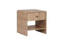 Skye Decor Nachttisch Japandi Design Braun Bild 2