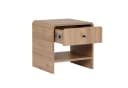 Skye Decor Nachttisch Japandi Design Braun Bild 5