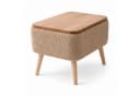 Skye Decor Beistelltisch Snug Japandi Braun Teddy-Optik Bild 2