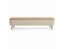 Skye Decor Lowboard Snug Japandi Weiß Teddy-Optik Bild 2