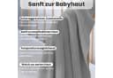Little Dedi Babydecke Alina 100% Bio-Baumwolle Silber Bild 5