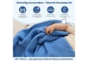 Little Dedi Babydecke Blau 80x100cm Premium-Acryl Bild 4