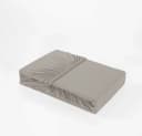 KK Shopping Spannbettlaken Jersey 100% Baumwolle Beige 140x200 Bild 1